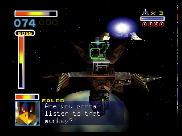 So here is my highest score on Star Fox 64 3D (practiced for a